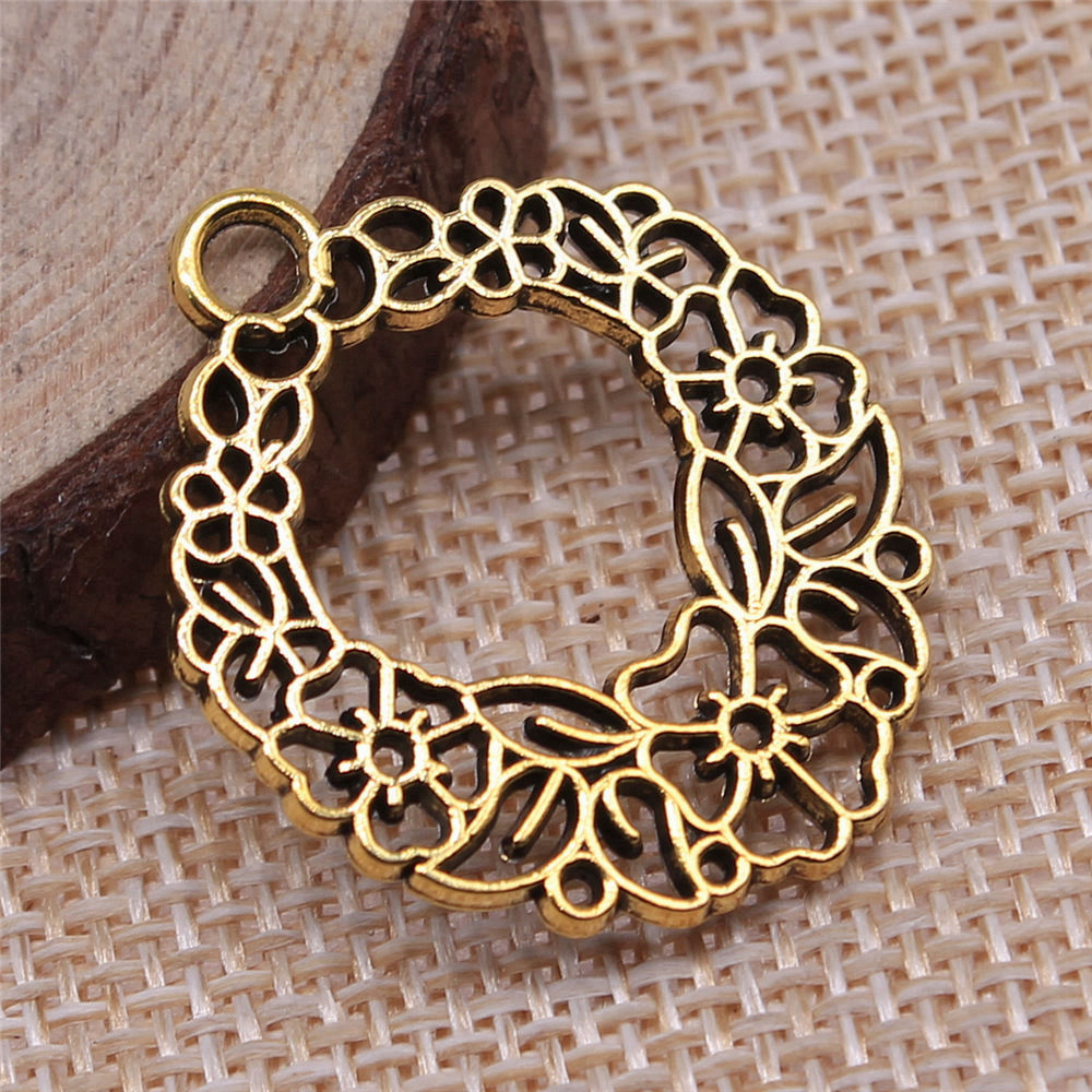 Boho Okrągły Kwiat Życia Charm – Ethnic Fashion Design recenzja i cena