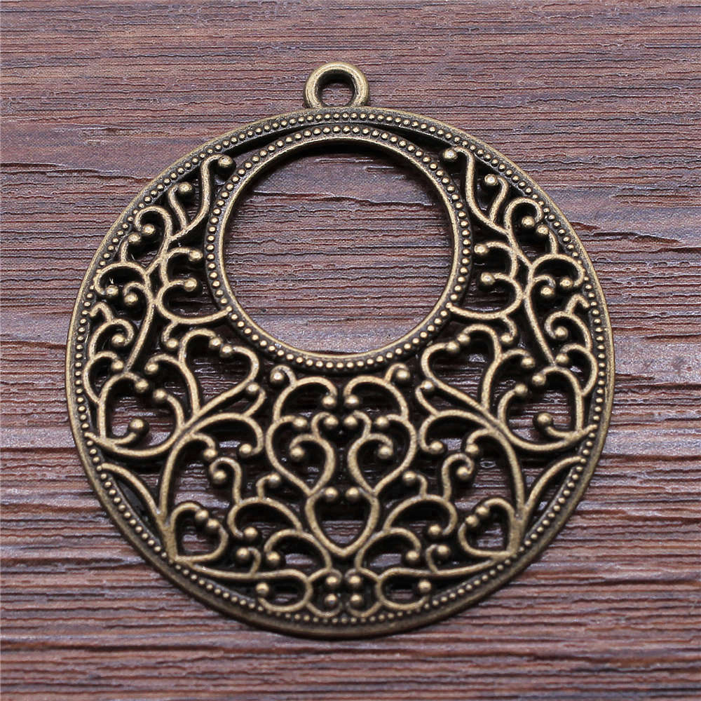 Boho Okrągły Kwiat Życia Charm – Ethnic Fashion Design recenzja i cena