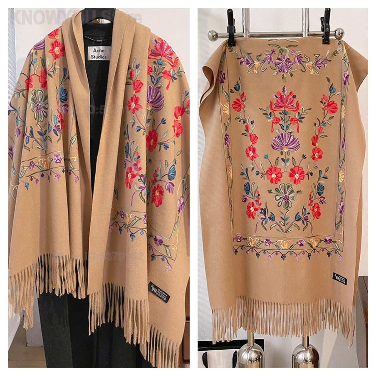 Damska retro szal z kwiatowym  – Go Ethnic Fashion recenzja i cena