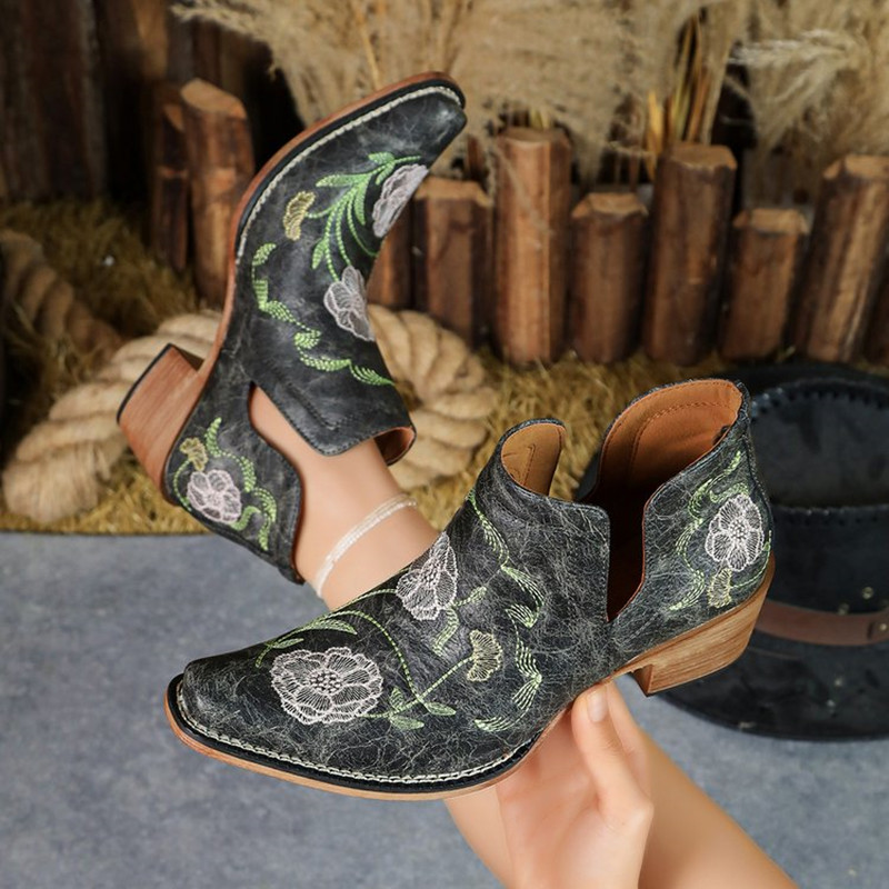 Nowe damskie krótkie botki z h – New Ethnic Fashion recenzja i cena