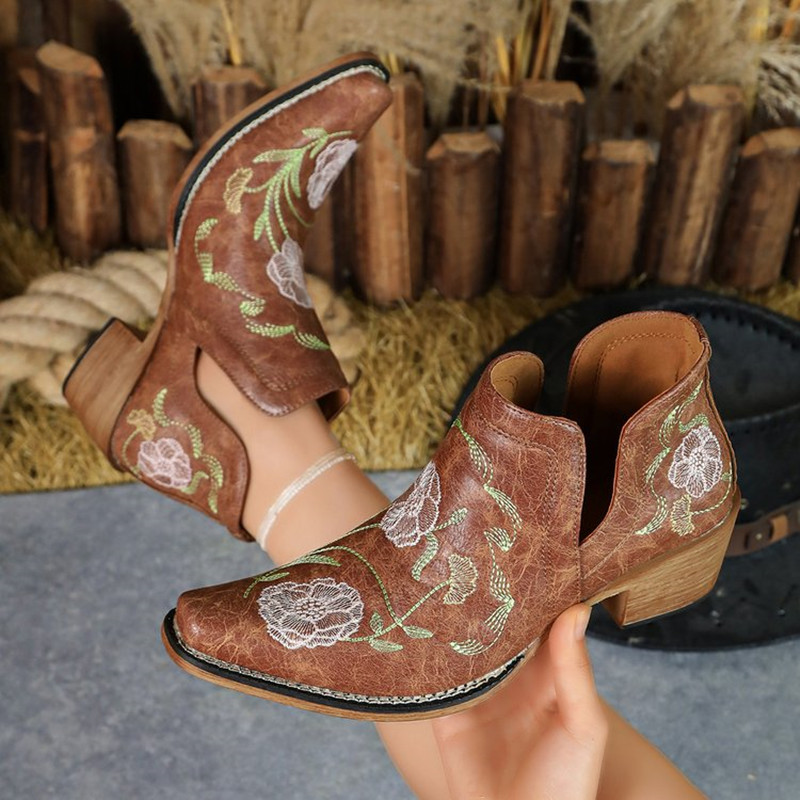 Nowe damskie krótkie botki z h – New Ethnic Fashion recenzja i cena